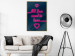Poster All You Need Is Love - pink neon English texts and hearts 131991 additionalThumb 7