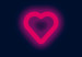 Poster All You Need Is Love - pink neon English texts and hearts 131991 additionalThumb 10
