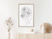 Wall Poster Fantasy Roses - fantasy line art of a woman with flowers on her head 132091 additionalThumb 5