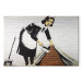 Canvas Cleaning lady (Banksy) 132491