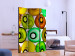 Room Divider Screen Bottles (Background) (3-piece) - arranged colorful glass bottles 132591 additionalThumb 2