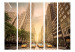 Folding Screen In the Shadow of Skyscrapers II - yellow taxis and city architecture of New York 133791 additionalThumb 3