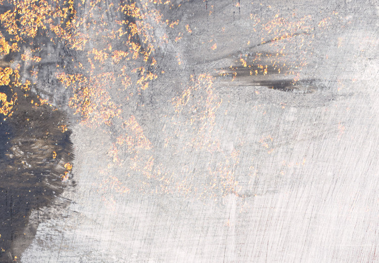 Canvas Golden Fleece (1-piece) Vertical - modern abstract texture 135691 additionalImage 4