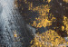 Canvas Golden Fleece (1-piece) Vertical - modern abstract texture 135691 additionalThumb 5