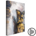 Canvas Golden Fleece (1-piece) Vertical - modern abstract texture 135691 additionalThumb 6