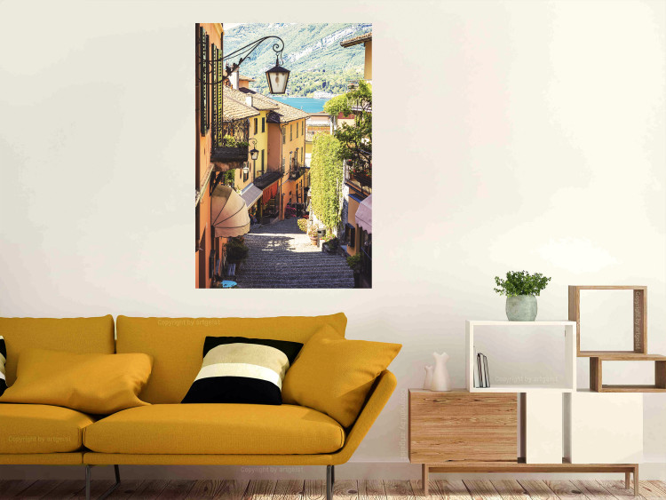 Wall Poster Sunny Waterfront - warm landscape of Italian architecture 135891 additionalImage 10