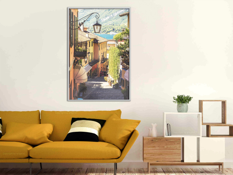 Wall Poster Sunny Waterfront - warm landscape of Italian architecture 135891 additionalImage 24