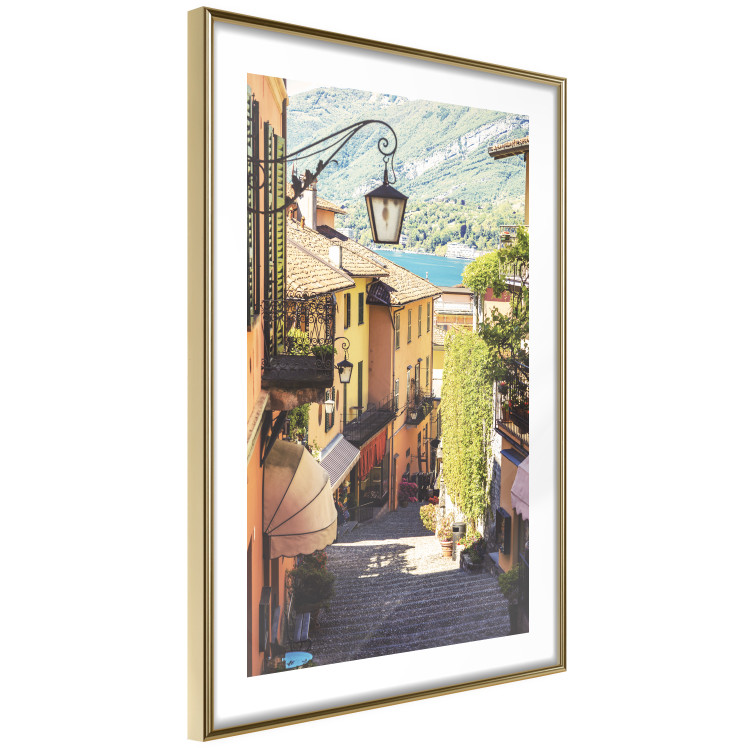 Wall Poster Sunny Waterfront - warm landscape of Italian architecture 135891 additionalImage 2