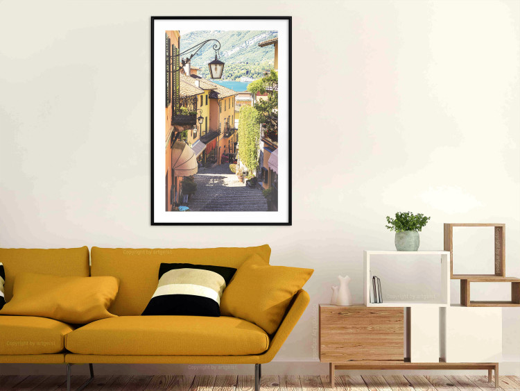 Wall Poster Sunny Waterfront - warm landscape of Italian architecture 135891 additionalImage 22