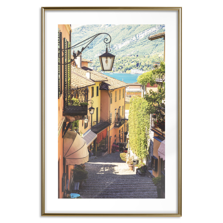 Wall Poster Sunny Waterfront - warm landscape of Italian architecture 135891 additionalImage 13