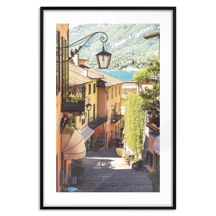 Wall Poster Sunny Waterfront - warm landscape of Italian architecture 135891 additionalImage 15