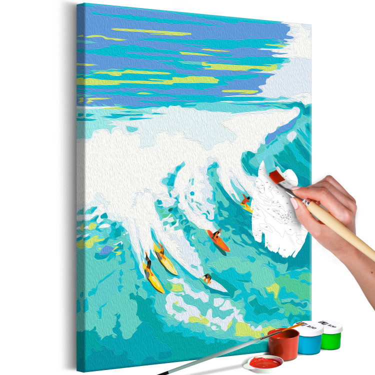 Paint by Number Kit Surfing Vibes 137291 additionalImage 4