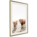 Poster Mother and Calf - domestic animals against a rural landscape 137691 additionalThumb 19