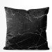 Decorative Velor Pillow Scratches on marble - a graphite pattern imitating the stone surface 147091