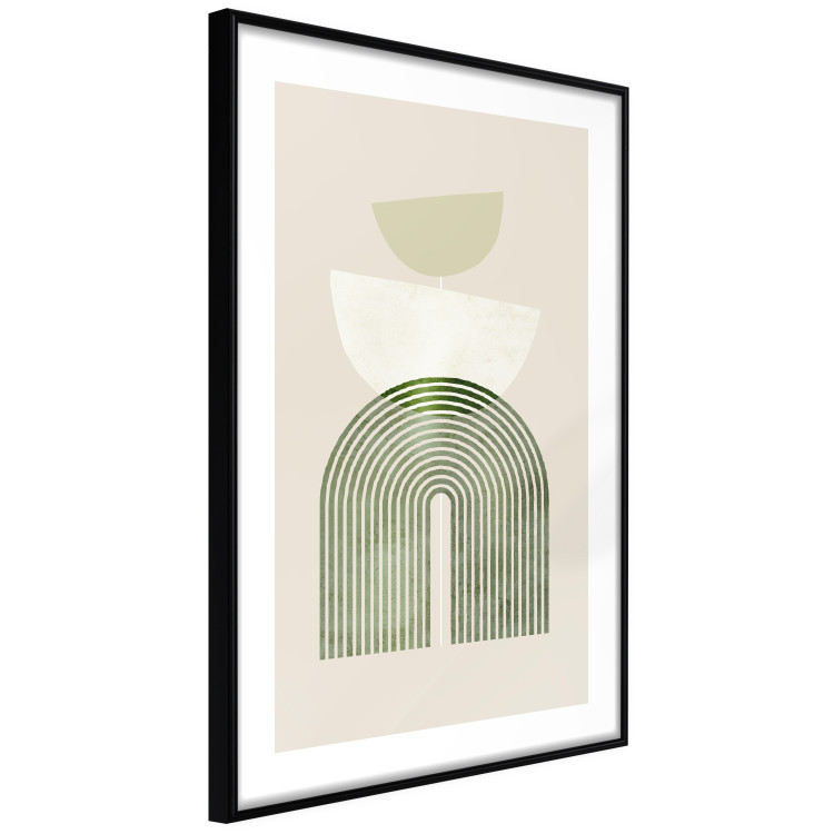 Poster Abstraction - Rounded Forms in Bright Colors on a Beige Background 149891 additionalImage 8