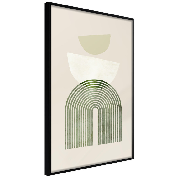 Poster Abstraction - Rounded Forms in Bright Colors on a Beige Background 149891 additionalImage 5