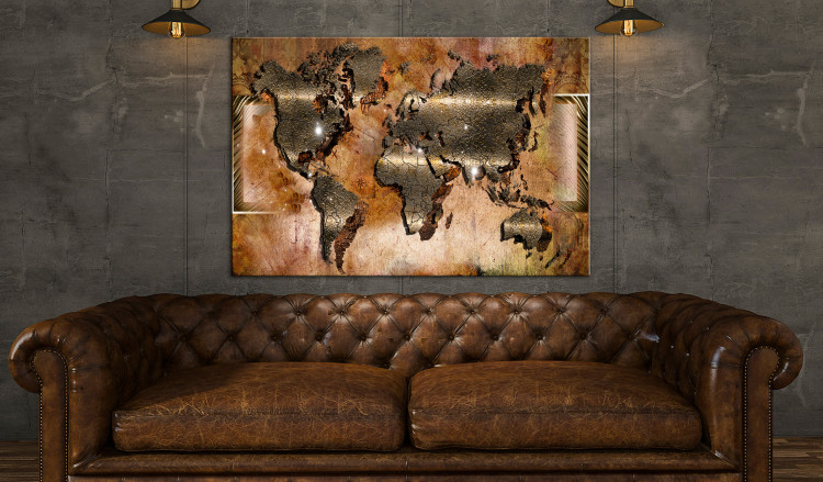 Large canvas print Map of Lights [Large Format] 150691 additionalImage 5