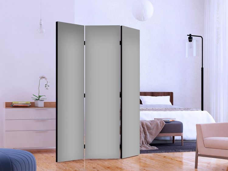 Folding Screen Solid Grey [Room Dividers] 150791 additionalImage 2