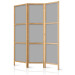 Folding Screen Solid Grey [Room Dividers] 150791 additionalThumb 5