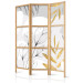 Folding Screen Spring Abstraction - Leaves and Flowers With Gold Elements [Room Dividers] 150991 additionalThumb 5