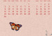 Poster Calendar 2024 - Beautiful Butterflies Flying Over a Flowery Meadow 151891 additionalThumb 4