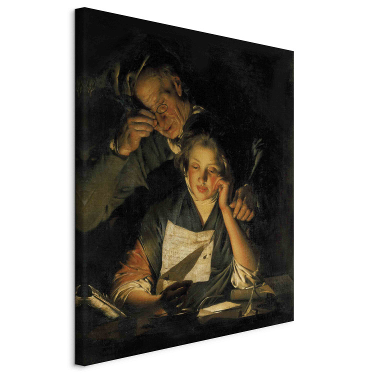 Reproduction Painting A Girl reading a Letter, with an Old Man reading over her shoulder 152391 additionalImage 2
