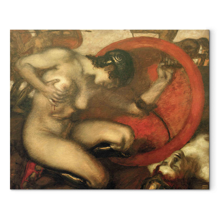 Art Reproduction Wounded Amazone 153691