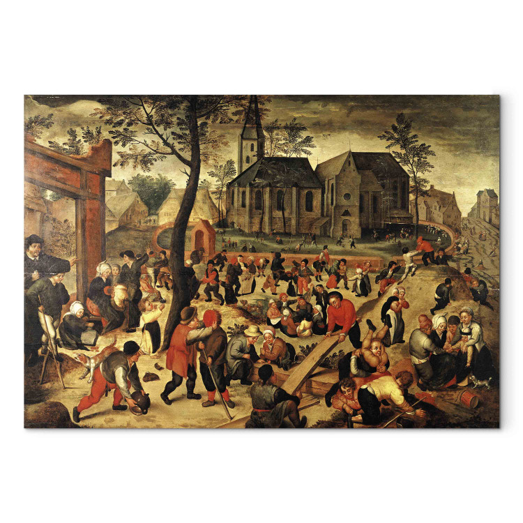 Reproduction Painting Children's Games 153791