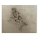 Art Reproduction Studie eines sitzenden Jungen in historischem Kostüm 154491
