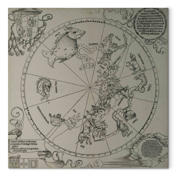 Art Reproduction The Southern Hemisphere of the Celestial Globe 154591 additionalImage 7
