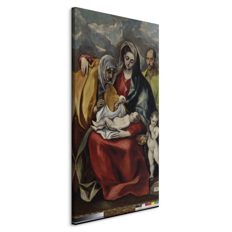 Reproduction Painting The Holy Family with Saint Elisabeth (or Anna) and the boy St.John 155691 additionalImage 2