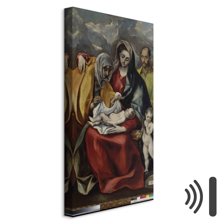 Reproduction Painting The Holy Family with Saint Elisabeth (or Anna) and the boy St.John 155691 additionalImage 8