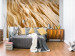 Wall Mural Grand Canyon Sandstone - Wave Pattern Background in Light Color 60991