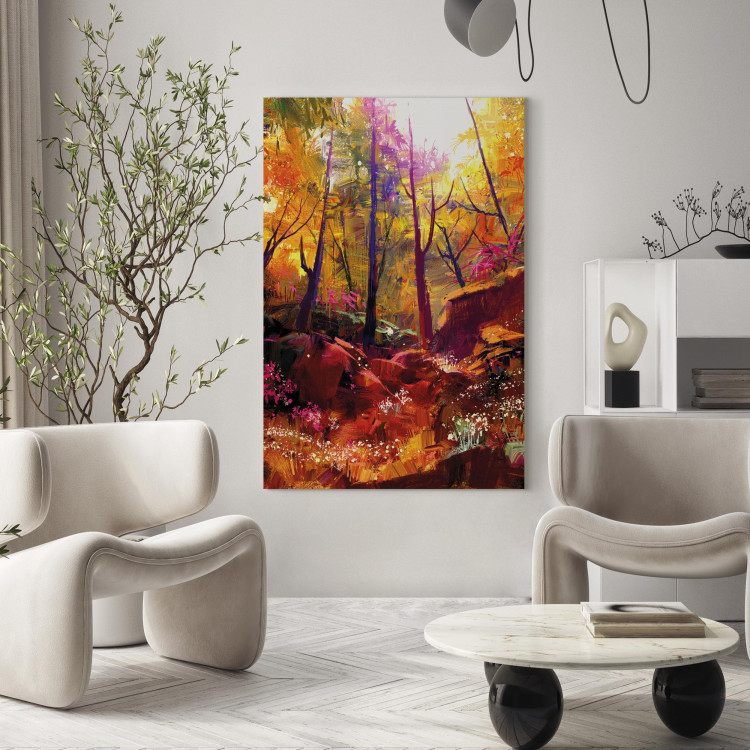Canvas Print Painted Forest            88691 additionalImage 9