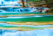 Canvas Kanchanaburi Waterfall (1-piece) - Blue Water in Green Forest 106202 additionalThumb 4