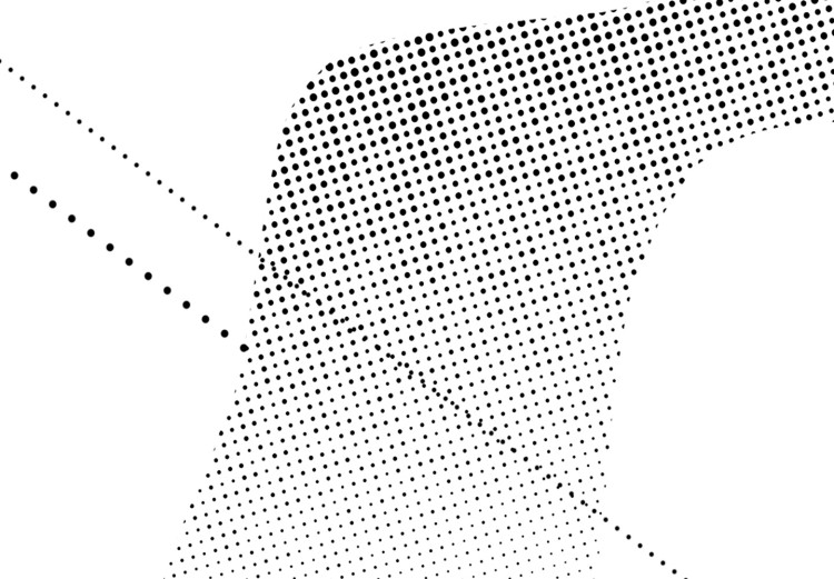 Wall Poster Woman's Shadow - geometric abstraction with a black and white woman's face 114302 additionalImage 10