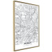 Wall Poster Munich Map - black and white map of the German city on a light background 114402 additionalThumb 14