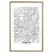 Wall Poster Munich Map - black and white map of the German city on a light background 114402 additionalThumb 16