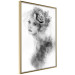 Wall Poster Watercolor portrait - black and white figure of a woman with a rose in her hair 115002 additionalThumb 14