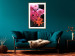 Wall Poster Spring Saturation - plant composition with pink flowers amidst black 118402 additionalThumb 13