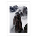 Wall Poster Rocks in the Clouds - Scandinavian landscape with mountains in fog 118502 additionalThumb 25