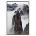 Wall Poster Rocks in the Clouds - Scandinavian landscape with mountains in fog 118502 additionalThumb 16