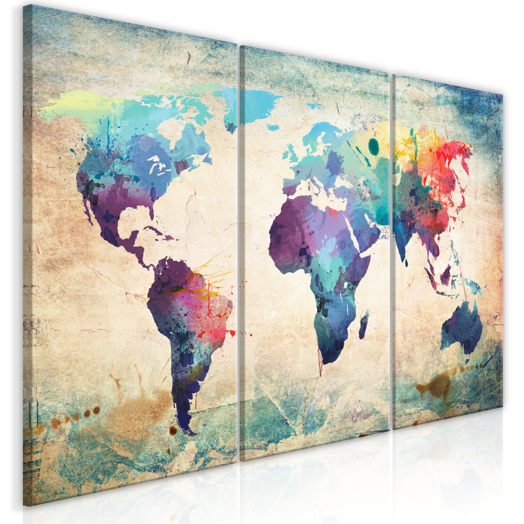 Canvas Print New World (3 Parts) 122202 additionalImage 2