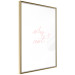 Wall Poster Why Not? - delicate pink English text on a white background 123202 additionalThumb 14
