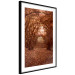 Poster Fulfilled Dreams - autumn forest landscape with falling leaves 123902 additionalThumb 11