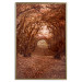 Poster Fulfilled Dreams - autumn forest landscape with falling leaves 123902 additionalThumb 16