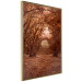 Poster Fulfilled Dreams - autumn forest landscape with falling leaves 123902 additionalThumb 12