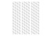 Room Divider Gray Hearts (3-piece) - white background with repeating heart pattern 124302 additionalThumb 3