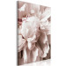 Canvas Art Print Rhythmic Delicacy (1-part) vertical - pink peony flowers 127402 additionalThumb 2