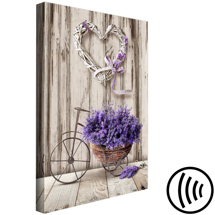 Canvas Print Secret Lavender Bouquet (1 Part) Vertical 128402 additionalImage 6